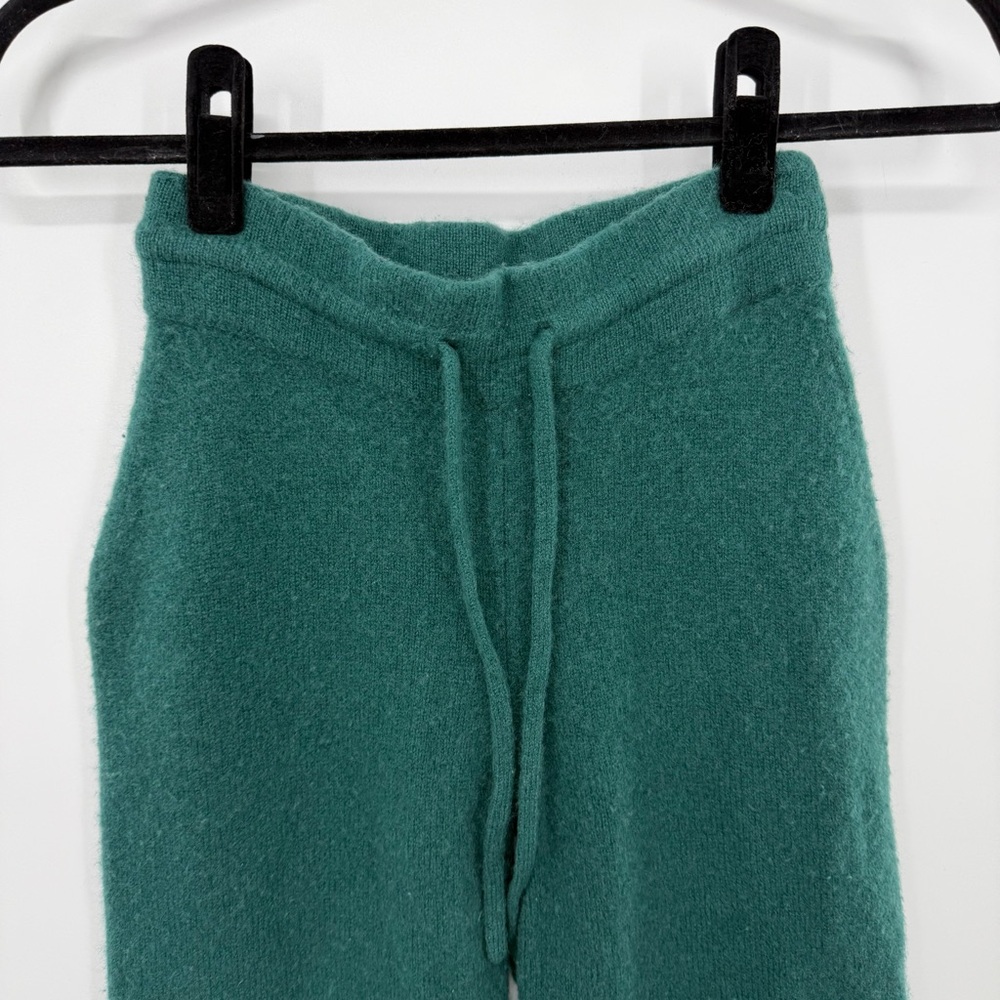 Aritzia The Group Babaton Green Knit Cashmere Pants - Picture 2 of 11